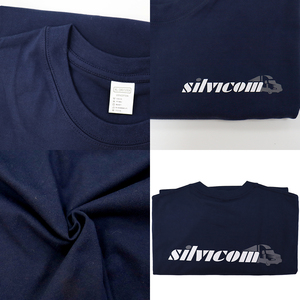 T-shirt Sportiva da Uomo in Cotone Oversize Blu Navy Personalizzata con Grafica, Vestibilità Rilassata e Traspirante - Product Image 4
