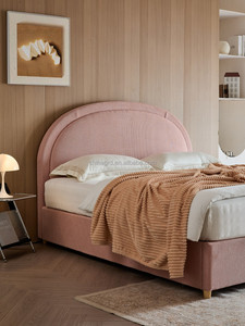Refrigeración Cómoda Princesa Mesa simple Tapizado Up-holstered Camas Contemporáneo Tufted Juegos de dormitorio - Product Image 5