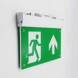 Lumières <span class=keywords><strong>de</strong></span> secours <span class=keywords><strong>de</strong></span> LED <span class=keywords><strong>de</strong></span> prix usine, signe <span class=keywords><strong>de</strong></span> sortie <span class=keywords><strong>de</strong></span> LED avec la batterie rechargeable, lumière <span class=keywords><strong>de</strong></span> la sécurité incendie LED avec le <span class=keywords><strong>pictogramme</strong></span> variable <span class=keywords><strong>de</strong></span> PVC - Product Image 2