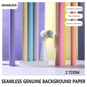 <span class=keywords><strong>Studio</strong></span> fotografico bianco monocromatico 2.72*5m di grandi dimensioni con sfondo fotografico in tinta unita - Product Image 2