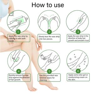 Lance Private Label - 100 Bandas Depilatorias Sin Alcohol para Rostro y Cuerpo, 100 Bandas para Todo Tipo de Piel - Product Image 4