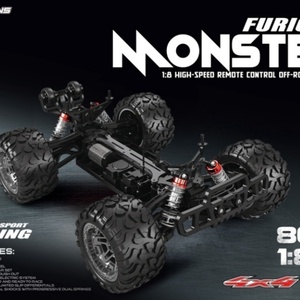SJY-M602 Rock <b>Creeper</b> 80km High Speed RC <b>Car</b> 4WD 1/8 RC Racing Brushless Dirt Bike Toys for Adults Kids - Product Image 3