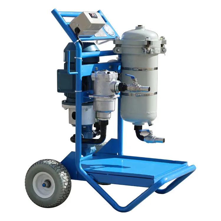 Portable Oil Purifier/Oil Plant Filter/Stainless Steel LYC-150B small scale waste oil recycling machine