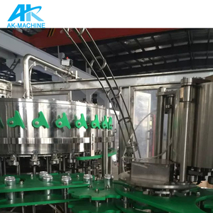 Machine de remplissage de canettes de boissons gazeuses en aluminium 2 In1 <span class=keywords><strong>33cl</strong></span> Ligne de remplissage de canettes de bière - Product Image 4