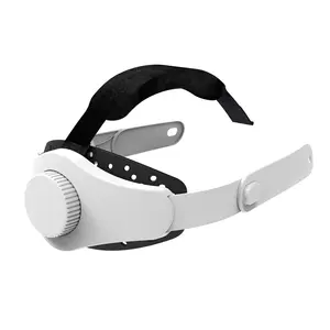 DEVASO ปรับยืดหยุ่นขนาดกะทัดรัดสบายอัปเดต VR แว่นตาแถบคาดศีรษะสําหรับ Meta Quest 3 อุปกรณ์เสริมสําหรับเล่นเกมอื่นๆ