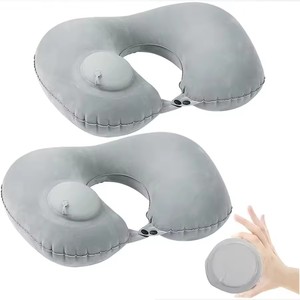 Almohada Inflable Portátil para el Cuello, Plegable y Autoinflable, Ideal para Viajes al Aire Libre, Viajes de Negocios y Campamentos - Product Image 5