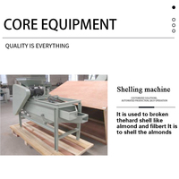 Machine de traitement des pistaches et autres noix, ligne de montage complète pour assaisonnement de cuisson, coquilles et pelées