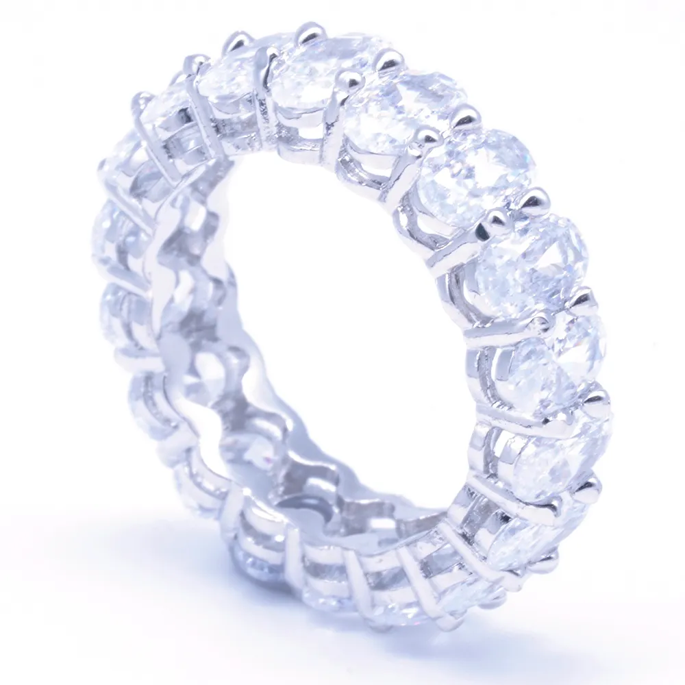 Fashion Persoonlijkheid Emerald-Cut Zirkoon Ring Hot Items, Wijsvinger Rij Kunstmatige Diamanten Ring Vrouwelijke