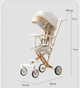 <span class=keywords><strong>Cochecito</strong></span> de Bebé Ligero de Diseño <span class=keywords><strong>Moderno</strong></span>, Plegable, para Niños, con Función de Sentarse y Reclinarse - Product Image 3