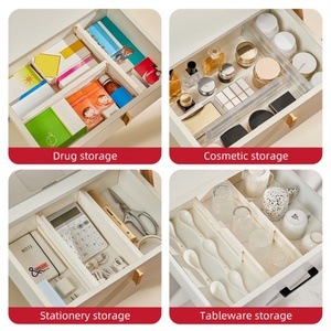 Creative Adjustable Bedroom Utensils <b>Plastic</b> Dresser Separators <b>Drawer</b> Dividers Organizer <b>Plastic</b> <b>Drawer</b> Divider - Product Image 5