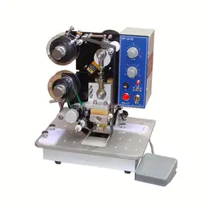 Hot ink roller stamp coder machine for batch expiry date printing