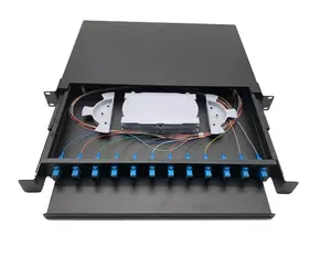 4 Core Fiber Optic Termination Box12 Core Fiber Termination Box