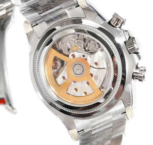 Reloj Mecánico de Acero Inoxidable para Hombre, Cronógrafo con Diamantes, Pantalla Analógica, Correa de Acero, para Hombres de Negocios, Gran Venta 2025 - Product Image 5