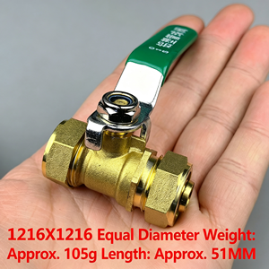 1 Pièce Vanne à boisseau sphérique en acier inoxydable, filetage NPT femelle, passage pleine section, avec levier d'arrêt pour conduite d'eau, résistante à la corrosion, pour applications de tuyauterie - Product Image 5
