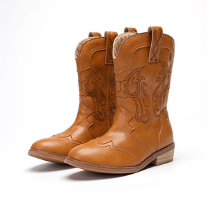 Autunno bambini <span class=keywords><strong>stivali</strong></span> ragazze abbigliamento Casual scarpe bambino tirare su Western <span class=keywords><strong>Cowboy</strong></span> Fashion Comfort Boot - Product Image 4