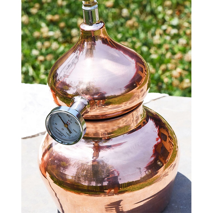 Copper Distiller Boiler for Whisky, Wine, Gin & Vodka