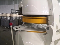Machine à découper la pâte à hamburgers et à pizzas de qualité industrielle, semi-automatique, 220V/380V, haute productivité