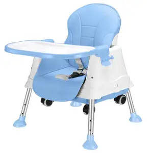 Детский обеденный стул, Детский многофункциональный складной обеденный стол и стул, детский регулируемый по высоте портативный стул для кормления