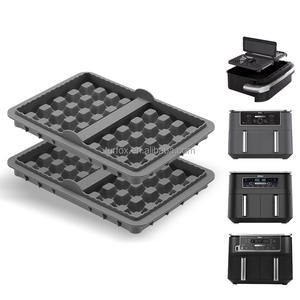 Molde de gofres de silicona sin BPA de fábrica para <span class=keywords><strong>Cosori</strong></span> 8.5L <span class=keywords><strong>Ninja</strong></span> AF300EU AF400EU AF451EUSL400EU AF500DE bandeja de gofres - Product Image 4