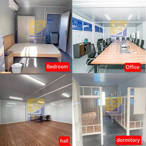 Casas de contenedores pequeñas prefabricadas modulares modernas con estructura de acero prefabricadas en Asia - Product Image 2