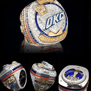 Hoge Kwaliteit 2025 Nieuwe Oklahoma City Thunder Mvp Basketbal Kampioenschap <span class=keywords><strong>Ring</strong></span> Fabriek Direct Hoge Kwaliteit Mode Mannen Legering <span class=keywords><strong>Ring</strong></span> - Product Image 5