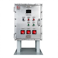 Boîtier de commande d'éclairage antidéflagrant IECEx & ATEX SS316L, contrôle d'automatisation IP66 AC220V 25A pour les usines pétrolières, gazières et chimiques
