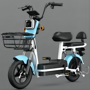 Nouveau Style 48V moteur de moyeu arrière électronique 20AH batterie au plomb 350W assistance à pédale vélo électrique de ville adulte - Product Image 6