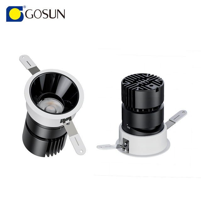 New Modular Adjustable 15W 20W 28W RGBCW Led Trimless Recessed Downlight for Hotel