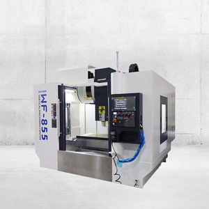 CNC 5 assi verticale Siemens BT40 fresatrice automatica per metalli VMC 850 per impieghi gravosi di alta qualità macchina utensile WF-855 cinese - Product Image 1