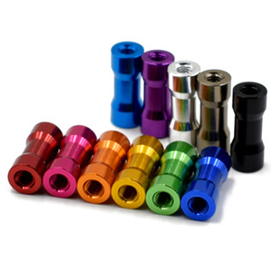Entretoises Rondes Double-Extrémité Filetées Femelles en Aluminium M3 X 10 15 20 25 30 35 mm - Product Image 1