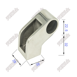 Manija Tubular de Acero Inoxidable 304 para Puerta Corredera CNC, Automatización Industrial - Product Image 3