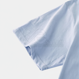 Camiseta de tela cómoda hecha en Pakistán de alta calidad para hombre, camiseta informal de estilo personalizado de Color sólido liso para hombre, camiseta a granel al por mayor DTF - Product Image 1