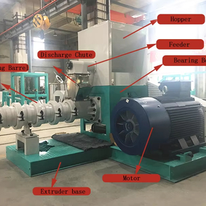 Extrudeuse automatique de soja de grande taille avec moteur, capacité de 10 000 kg/h, garantie de 5 ans - Product Image 3