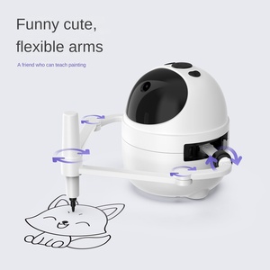 Robot de <span class=keywords><strong>dessin</strong></span> intelligent STEM avec reconnaissance par caméra - Ensemble de jouets éducatifs de <span class=keywords><strong>dessin</strong></span> personnalisés OEM en plastique ABS avec <span class=keywords><strong>batterie</strong></span> rechargeable - Product Image 6