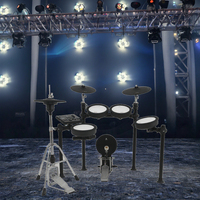 Hailun WD-09 Instrument de percussion électronique pour grosse caisse électrique avec têtes de batterie