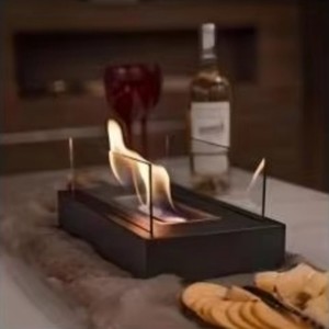 <span class=keywords><strong>Chimenea</strong></span> de etanol para exteriores de acero inoxidable, fogata sin humo, <span class=keywords><strong>mesa</strong></span> de fuego alimentada con alcohol - Product Image 2