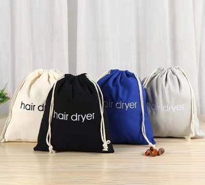 Direct Manufacturer Wholesale Plain Eco Friendly Bags OEM logo Printed Canvas Cotton Muslin Bags <strong>Drawstring</strong> - Product Image 5