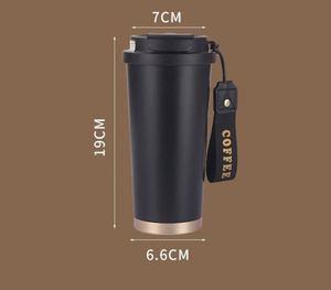 แก้วกาแฟแบบพกพา สแตนเลสสองชั้น เก็บอุณหภูมิ พร้อมโลโก้สั่งทำ หน้าจอ LED แสดงอุณหภูมิ ป้องกันการรั่วซึม ฉนวนกันความร้อนอัจฉริยะ - Product Image 5