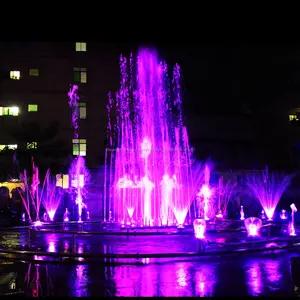 De la cesta de la flor fuente comercial fuentes de agua al aire libre