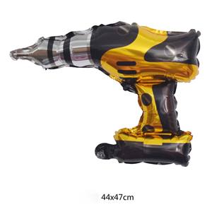 Vente en gros marteau perforateur espagnol imprimé 18 pouces ballons mylar hélium fête des pères pour cadeau de fête des pères 2024 décorations de fête - Product Image 5