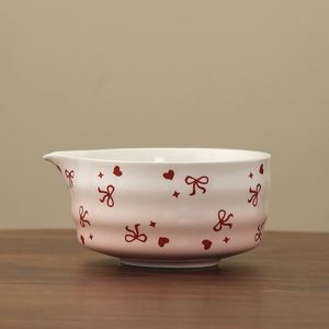 Juego de tazas de matcha Floral Bud para el lanzamiento de la nueva colección transfronteriza para amantes del matcha, que incluye tetera de cerámica Floral Bud, plato de bambú y caja de regalo con paño de limpieza. - Product Image 2