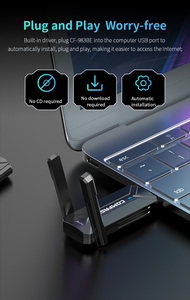 Comfast mới WIFI 7 <span class=keywords><strong>USB</strong></span> Stick 2/5/6Ghz 6500Mbps không dây Wifi Adapter hỗ trợ ổ đĩa miễn phí - Product Image 4