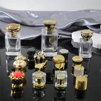 Flacons de parfum carrés en verre transparent de luxe, prêts à l'emploi, 30ml, 50ml, 100ml, avec options givrées/autocollantes, pulvérisateur à pompe, diffuseur à bâtonnets pour