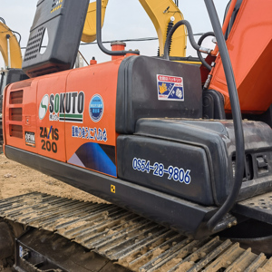 HITACHI รถขุดตีนตะขาบไฮดรอลิก200 ZX200-3ของแท้ zx350เครื่องยนต์อีซูซุมือสอง zx210ฮิตาจิเครื่องขุด Ex200 - Product Image 6