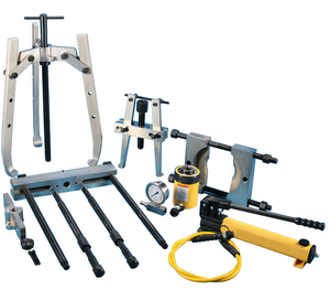 bibo Stainless Steel 50 Ton Standard Hydraulic <b>Puller</b> Set for Bearing and Gear Disassembly - Product Image 5