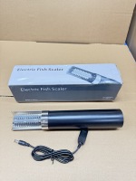 Grattoir électrique sans fil pour écailles de poisson avec éplucheur en plastique pour écailles de poisson