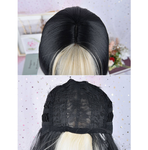 Peluca Anxin, flequillo de platino, pelo <span class=keywords><strong>corto</strong></span> teñido, simulación femenina, talla única, conjunto de pelo <span class=keywords><strong>corto</strong></span> y liso - Product Image 4