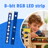 Módulo de Pantalla LED RGB Zetok, Kit de Bloques de Construcción Electrónicos para Kit de Iniciación Arduino y Educación STEM