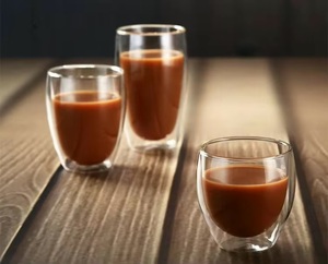 Taza de Café de Vidrio Borosilicato de Doble Pared, Aislada, 350 ml, Libre de BPA, Apta para Microondas y Lavavajillas, para el Hogar y la Cocina, Venta al Por Mayor - Product Image 3