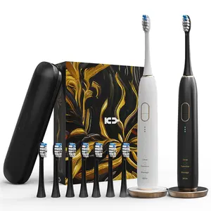 KANGYU Sonic Electric Toothbrushes For Adults Rechargeable 5 Modes Smart Sonic